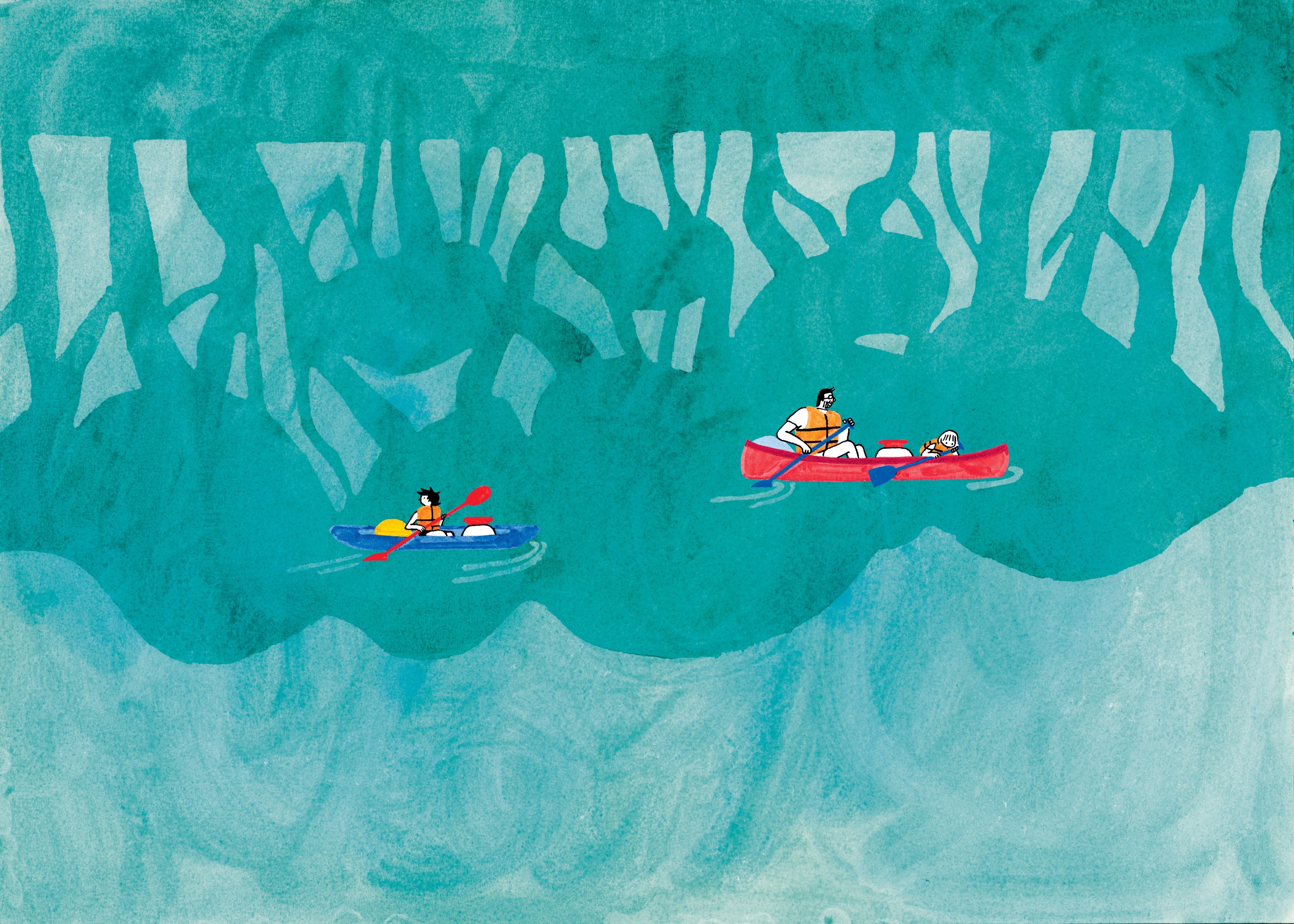 Au fil de l'eau par Alice Ourghanlian