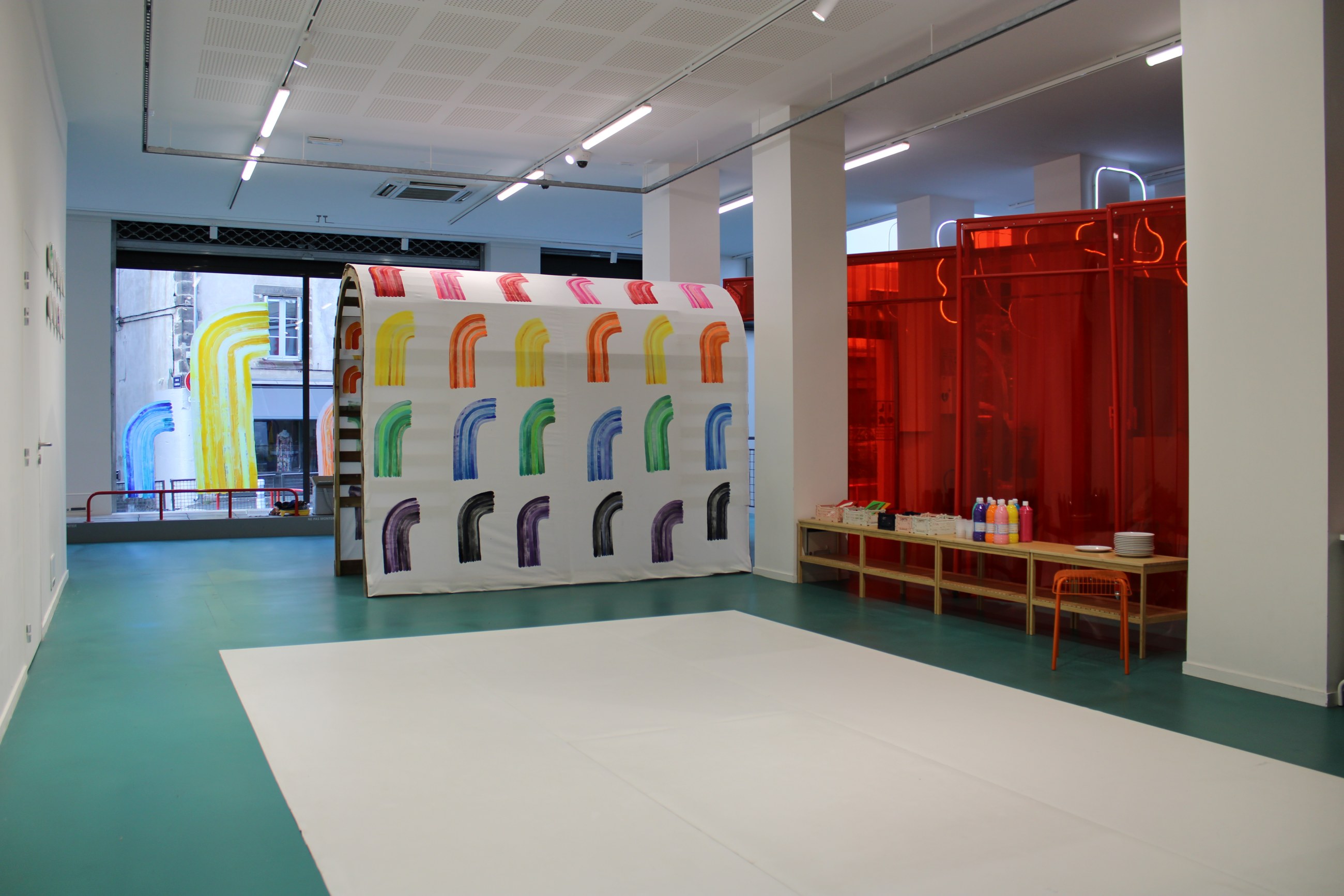 La couleur est le motif